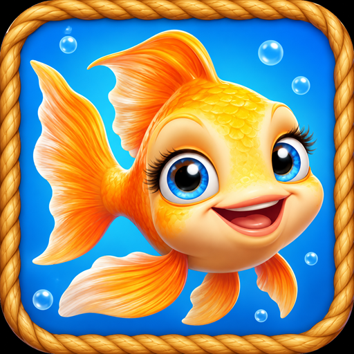 Cartoon Fish representing Look to Hook users meeting through local activities